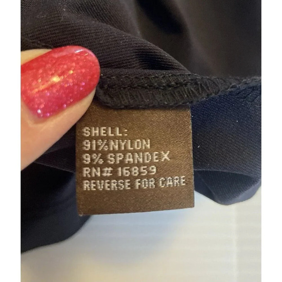 J. McLaughlin Naja Sage Sheath Dress Size M Medium Black Catalina Ruched Side - Picture 7 of 9